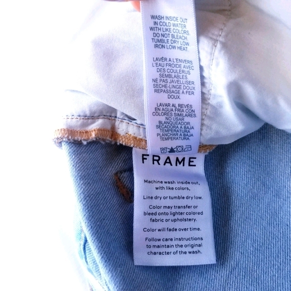Frame | Le Vintage Bermuda, distressed siz… - Picture 7 of 16